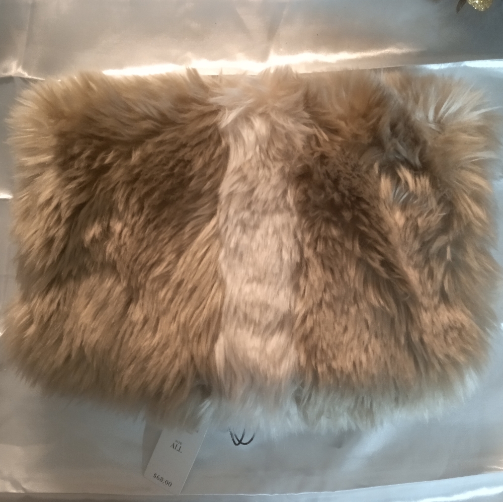 Anthropologie Remi/Reid fur purse